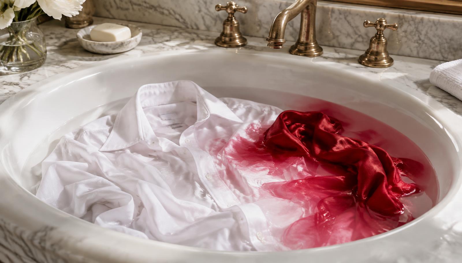 How to Fix Colour Bleeding When a Red or Dark Item Stains Your Whites